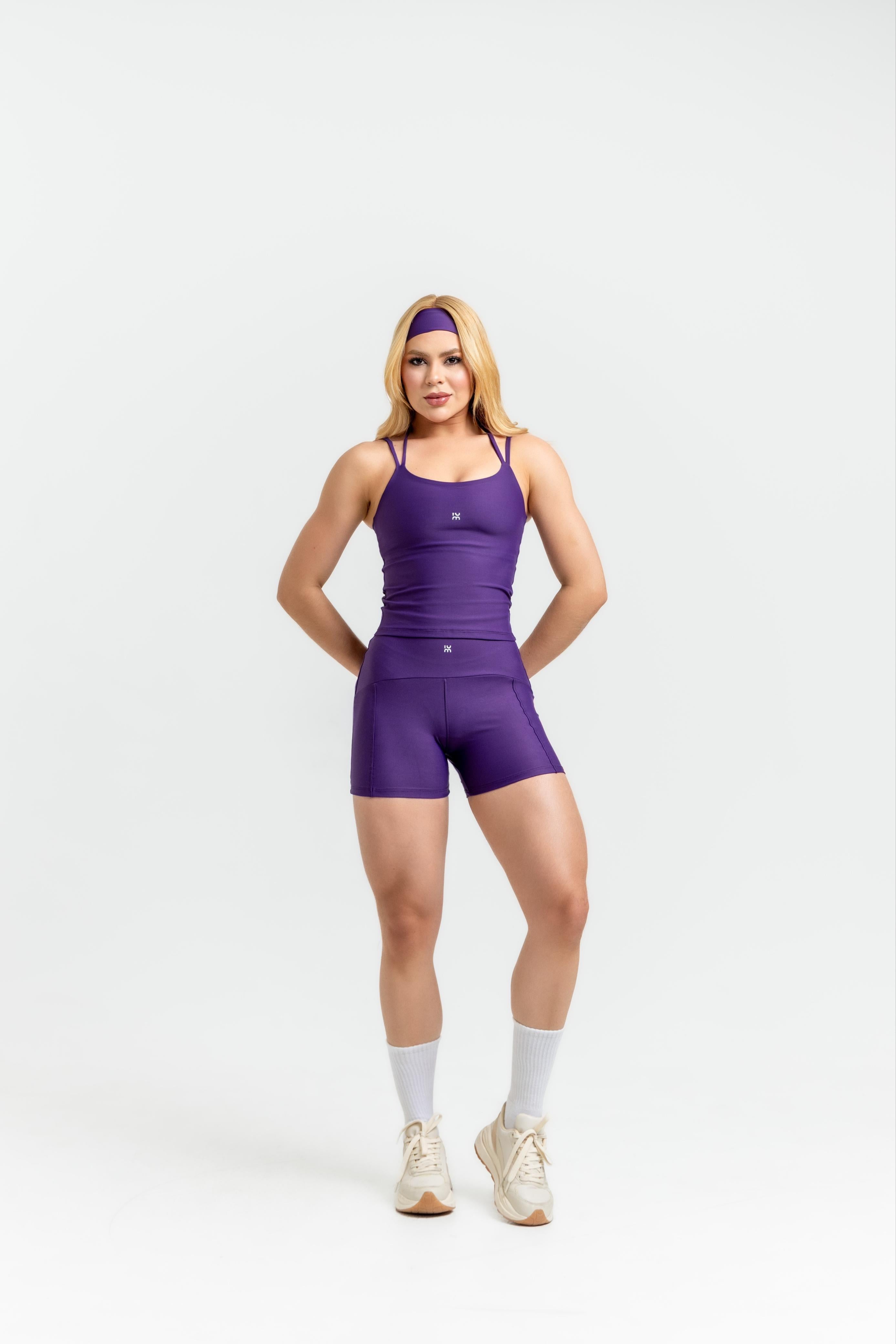 Conjunto New Roxo - Frente